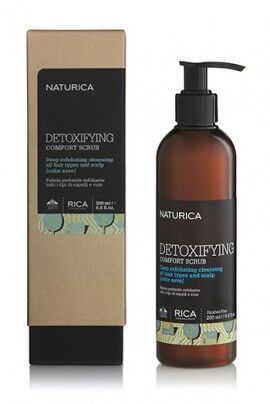 RICA Naturica Detoxifying Comfort Scrub til hårbund med æske